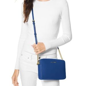 Michael Kors electric blue crossbody
